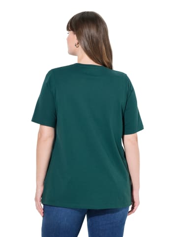 Ulla Popken Shirt in smaragdgrün