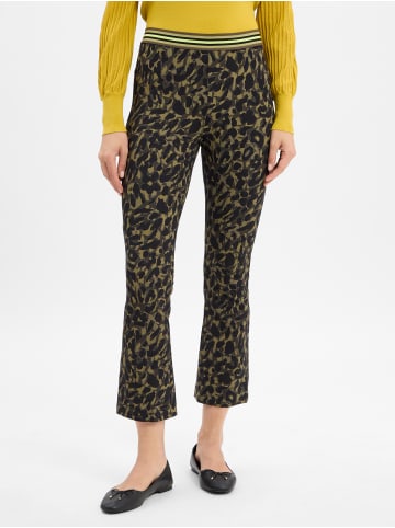 MARC CAIN SPORTS Hose Frederica in khaki schwarz - 0001