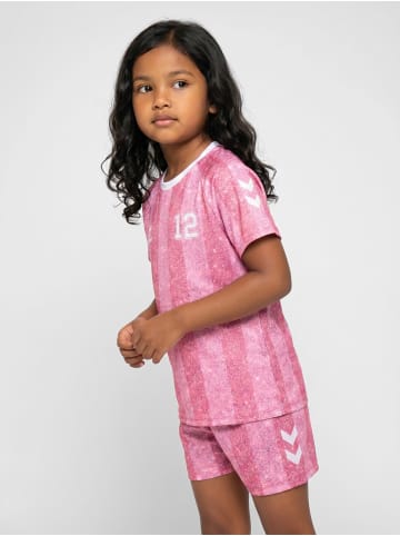 Hummel T-Shirt Hmlshimmer Multisport Kinder in CHATEAU ROSE/BRIGHT WHITE