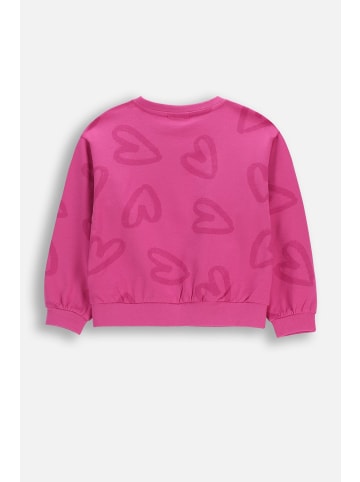 Coccodrillo Sweatshirt ohne Kapuze in rosa