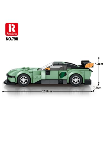 Reobrix 798 Sportwagen Coupé 1:24 Klemmbaustein Auto 316 Teile