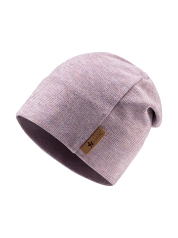 Sterntaler Beanie Streifen in lila