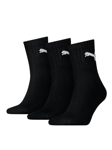 Puma Socken 3er Pack in Schwarz