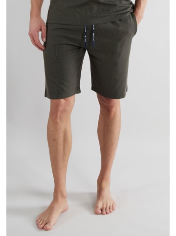 Tom Tailor Bermuda Dallas in grün-dunkel-multicolor1