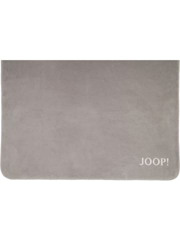 JOOP! JOOP! Wohndecken Uni-Doubleface graphit-rauch in graphit-rauch