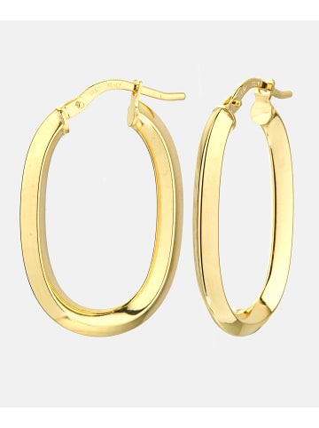 Vanlere Creolen aus 375 Gelbgold