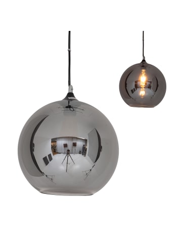 näve Pendelleuchte "VASO" in anthrazit - (L)30 cm x (B)30 cm x (H)130 cm