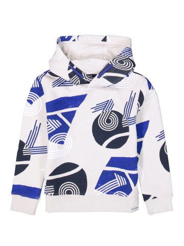 Garcia Hoodie mit Alloverprint in cloud grey