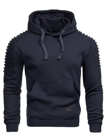 Alessandro Salvarini Hoodie AS-074 in Navy