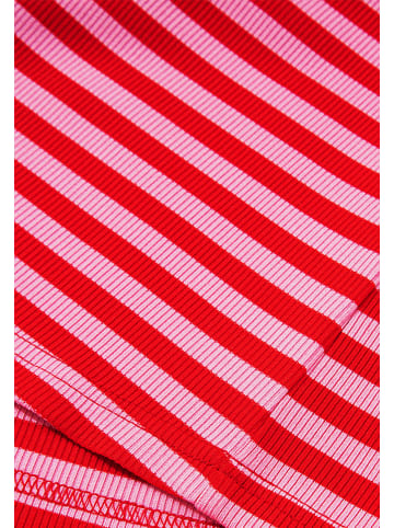 usha BLUE LABEL Women T-Shirt in Red Stripes
