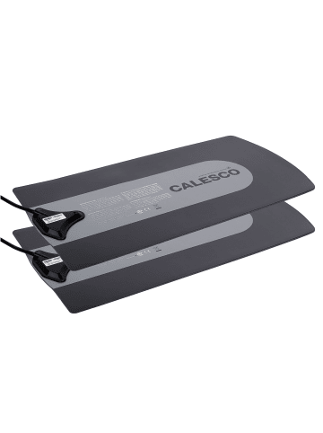 Beliani 2er-Set Wasserbett Heizelement CALESCO in Grau