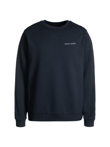 Lyle & Scott Sweatshirt Embroidered in dunkelblau