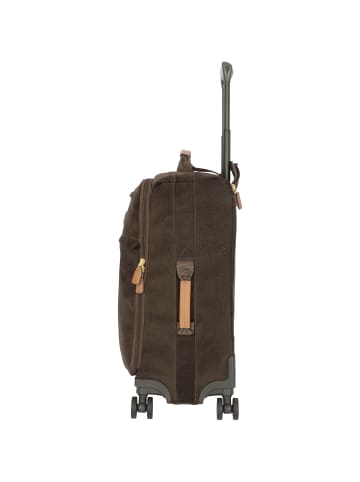 BRIC`s Life 4-Rollen Kabinentrolley 55 cm olivgruen