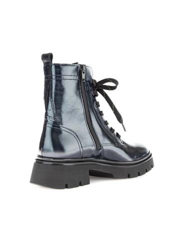 Gabor Schnür-Stiefeletten für Damen in dunkel-blau