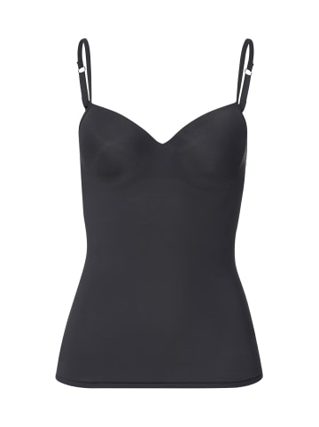 Hanro Schalen-BH-Hemd Allure in obsidian