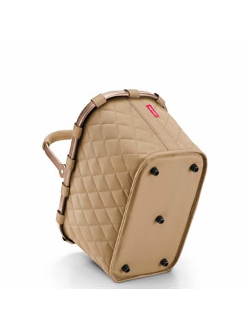Reisenthel Carrybag - Einkaufskorb (cord dark matcha) in frame rhombus ginger