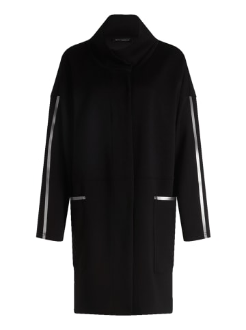 Betty Barclay Sweatmantel mit Stehkragen in Schwarz