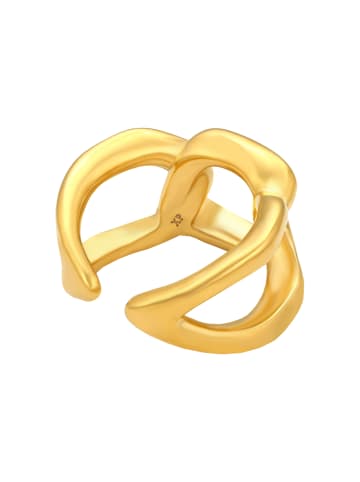 faina Women Adjustable Open Ring in Gold