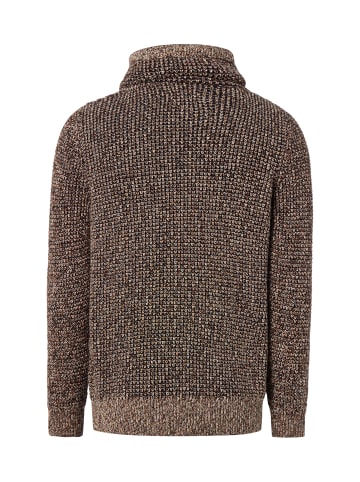 Ragman Pullover in cognac mehrfarbig - 0006