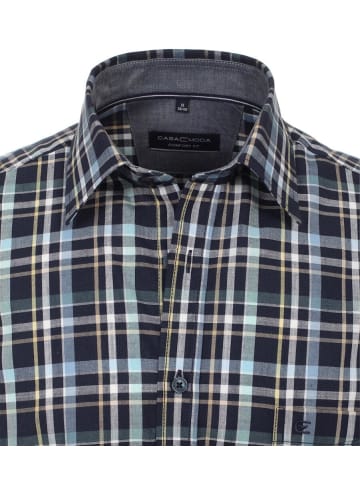 CASAMODA Halbarmhemd in Blau