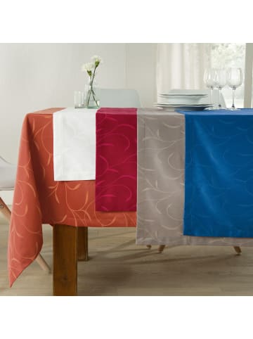 Erwin Müller Jacquard Tischläufer Remscheid in mango