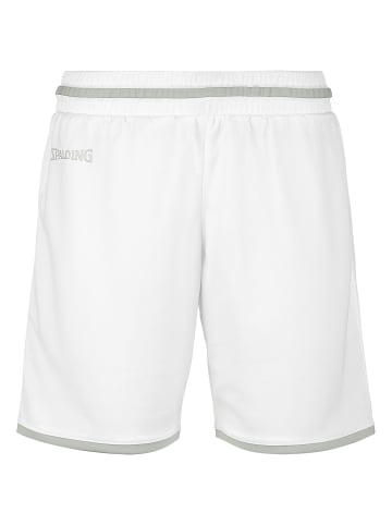 Spalding Shorts Move in weiß / grau