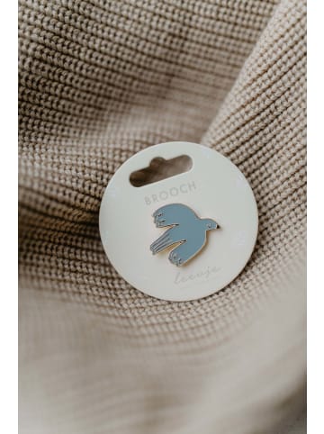leevje Brosche bird' in multicolored