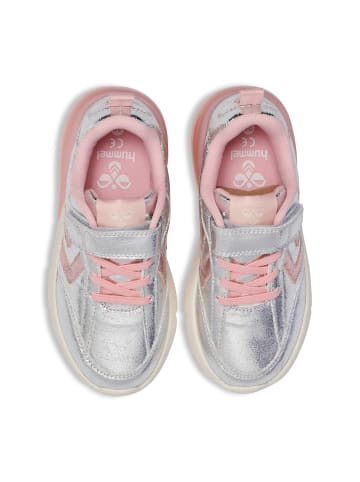 Hummel Hummel Klettverschluss Sneaker Daylight Glitter Lebensstil Kinder in SILVER