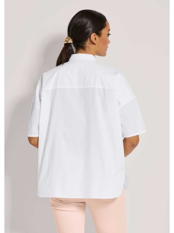 MADELEINE Oversize-Hemd aus Baumwolle in weiß