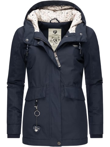 ragwear Winterjacke Jazmin Remake II Intl. in Navy