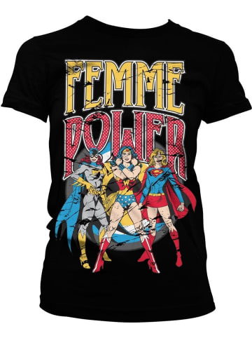 DC Comics Shirt in Schwarz