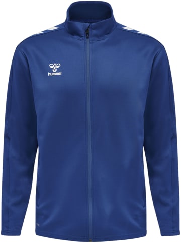 Hummel Hummel Zip Jacket Hmlcore Multisport Erwachsene Atmungsaktiv Schnelltrocknend in TRUE BLUE
