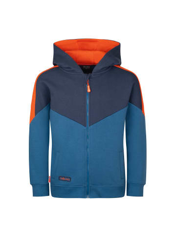 Trollkids Sweatjacke Flekkefjord in nordic blue