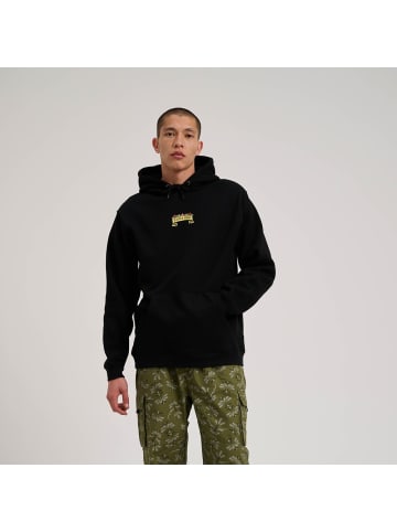 Santa Cruz Hoodie "Guzman Scroll Front Hood" in Schwarz