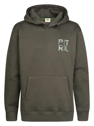 Petrol Industries Lässiger Hoodie mit Print Millplace in Schwarz
