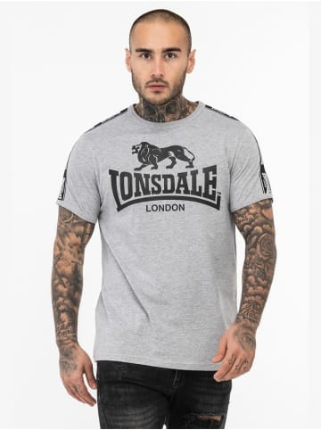 Lonsdale T-Shirt "Stour" in Grau