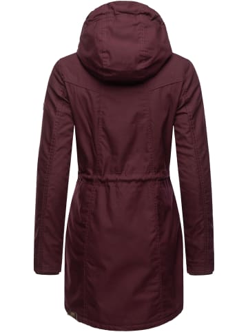 ragwear Wintermantel Elsie in Wine Red22