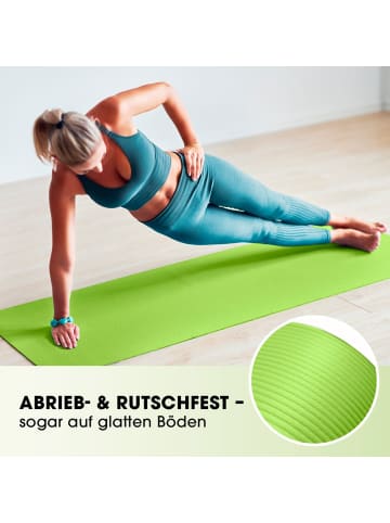 World Fitness Fitnessmatte Ashanti 190x100x1cm grün grün