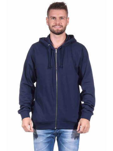 NORMANN Jacke Kapuze Sportanzug in navy