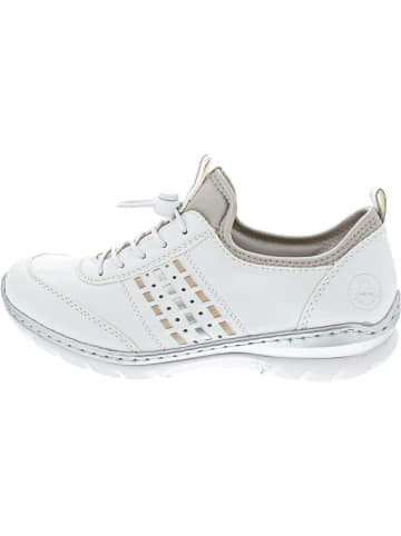 rieker sportlicher Schnürer Weiß