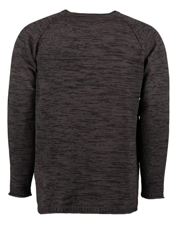 Tom Collins Strickpullover Nusupi in anthrazit
