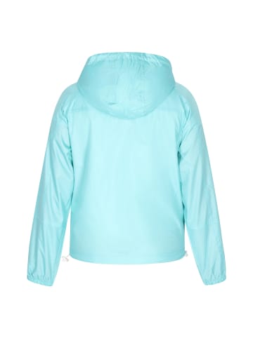 tweek Jacke in Türkis Weiss