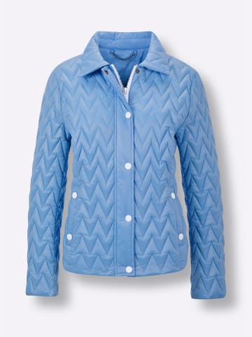 creation L Daunen-Steppjacke in himmelblau