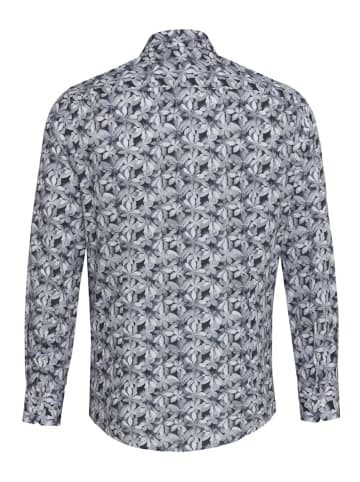 Pure Langarm Business Hemd für Herren in blau