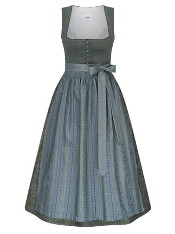 Nübler Dirndl lang Wilma in Salbei