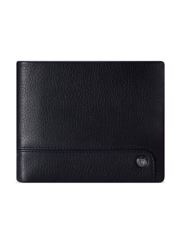 Roncato Alaska Geldbörse RFID Schutz Leder 13 cm nero