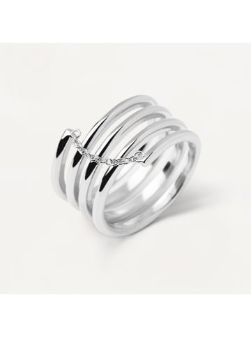 PDPAOLA Ring Ring in silber