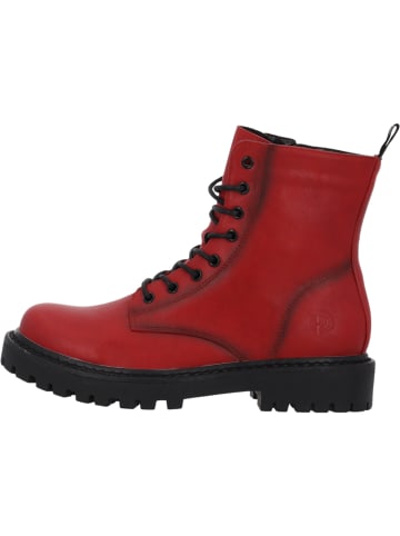 Palado Schnürstiefel Noleta in Rot