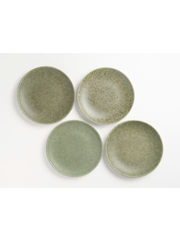 gipfelstück Schüssel-Set, Steinzeug Moos'N'Stein in Grün