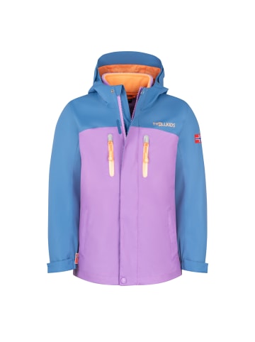 Trollkids 3 in 1 Jacke Bryggen in mystic blue/rusty red